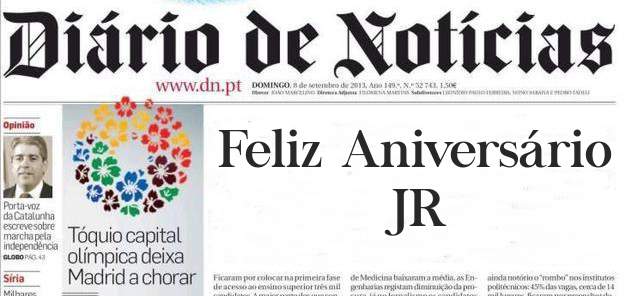 Feliz Aniversário JR