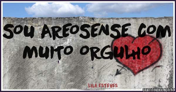 SOU AREOSENSE COM MUITO ORGULHO