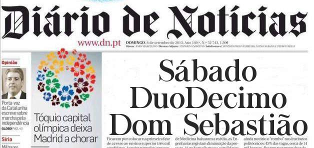 Sábado
DuoDecimo
Dom Sebastião