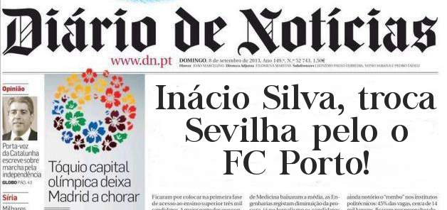 Inácio Silva, troca Sevilha pelo o FC Porto! 