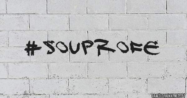 #souprofe