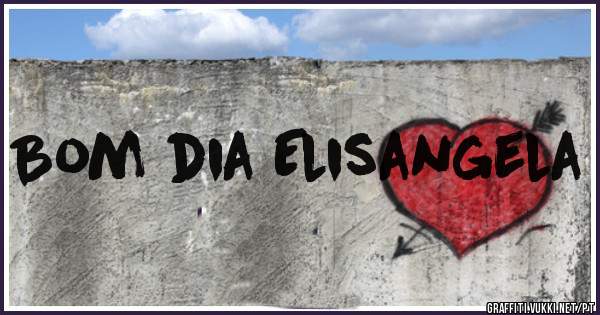 Bom dia Elisangela 