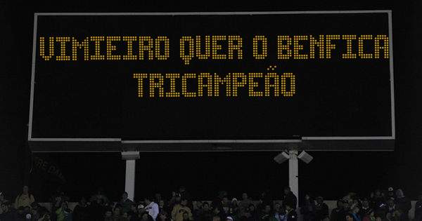 Vimieiro quer o Benfica Tricampeão