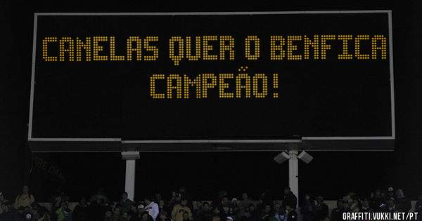 CANELAS QUER O BENFICA CAMPEÃO!