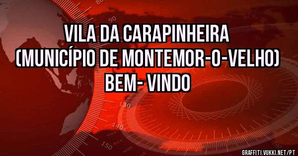 VILA DA CARAPINHEIRA
(Município de Montemor-o-Velho)
BEM- VINDO