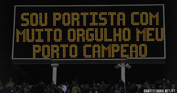 sou portista com muito orgulho meu porto campeao
