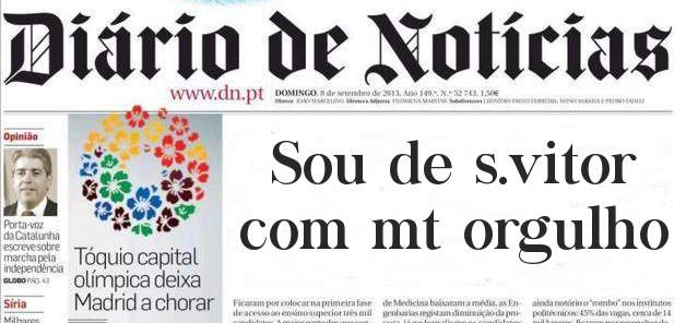 Sou de s.vitor com mt orgulho