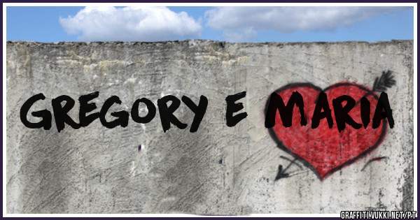 Gregory e maria