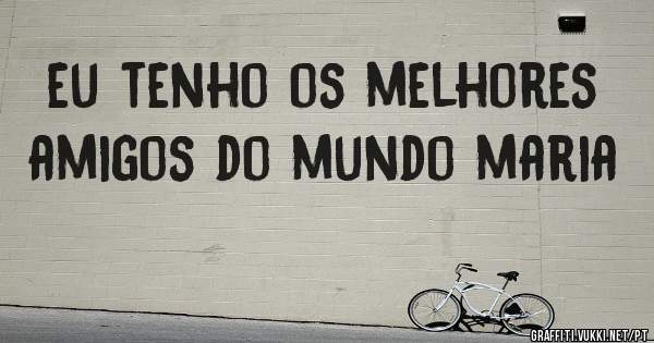 eu tenho os melhores amigos do mundo maria