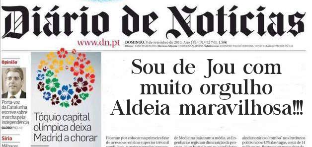 Sou de Jou com muito orgulho 
Aldeia maravilhosa!!!