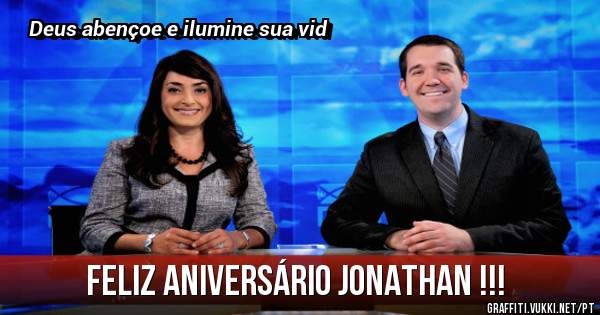 Feliz aniversário Jonathan !!!