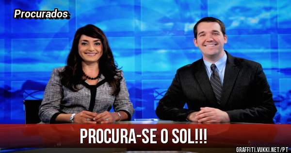 Procura-se o SOL!!!
