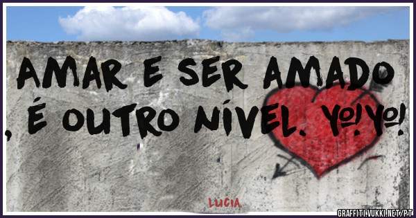 Amar e ser amado , é outro nível. ❤❤