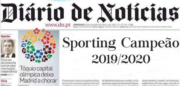Sporting Campeão 2019/2020
