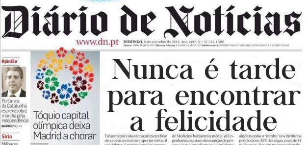 Nunca é tarde para encontrar a felicidade