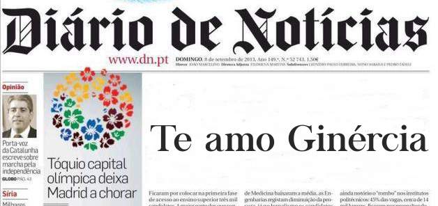 Te amo Ginércia 