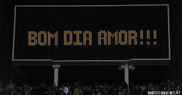 BOM DIA AMOR!!!