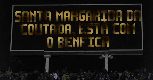 SANTA MARGARIDA DA COUTADA, ESTÁ COM O BENFICA