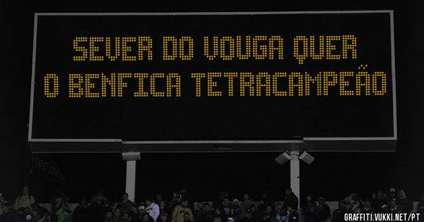 Sever do Vouga quer o BENFICA tetracampeão 