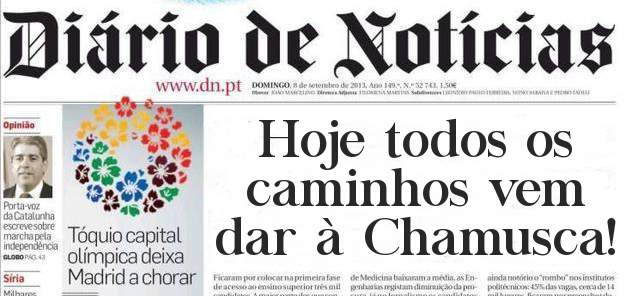 Hoje todos os caminhos vem dar à Chamusca!