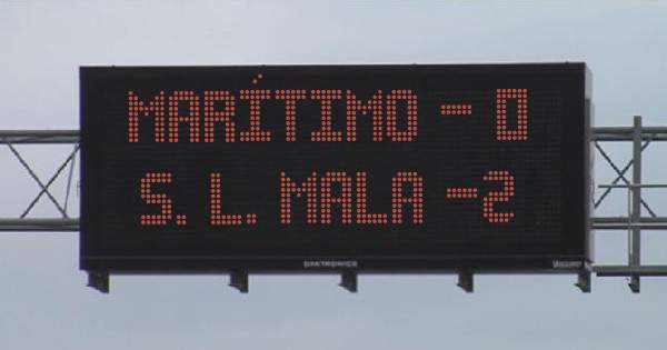 Marítimo - 0
S. L. Mala -2