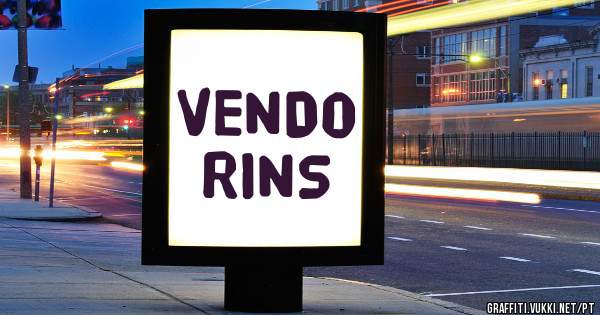 VENDO RINS 

