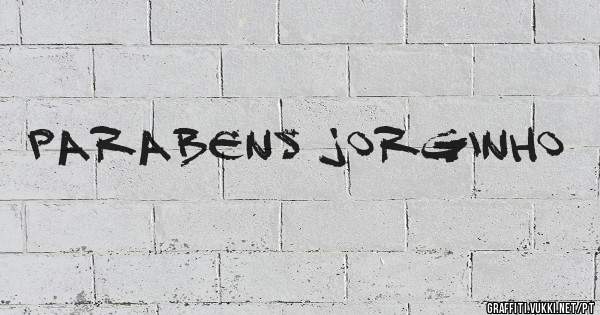 parabens jorginho

