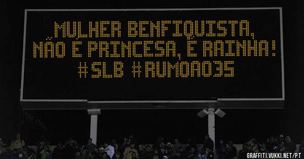 Mulher benfiquista, não é princesa, é rainha! #SLB #Rumoao35