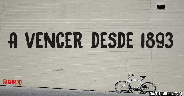 A vencer desde 1893