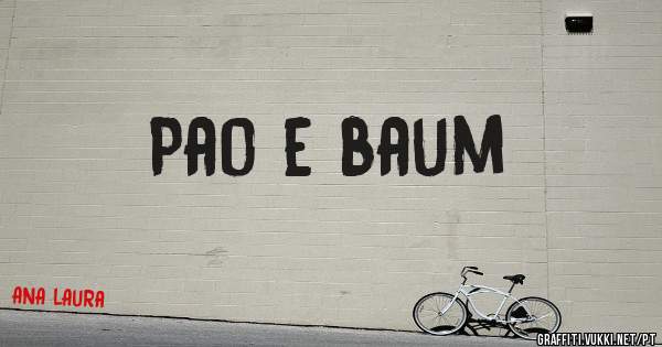 Pao e baum