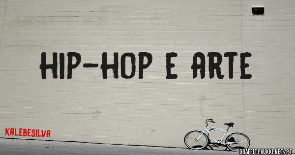 hip-hop e arte