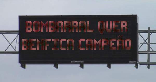 BOMBARRAL QUER BENFICA CAMPEÃO
