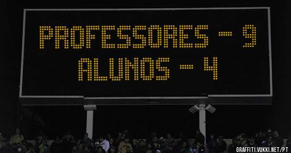 Professores - 9
Alunos - 4