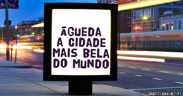 Águeda a cidade mais bela do mundo 