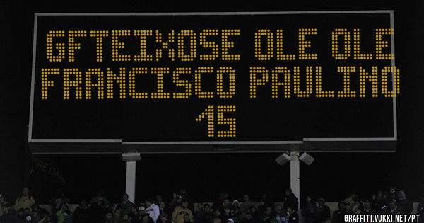 gfTEIXOSE OLE OLE Francisco Paulino 15