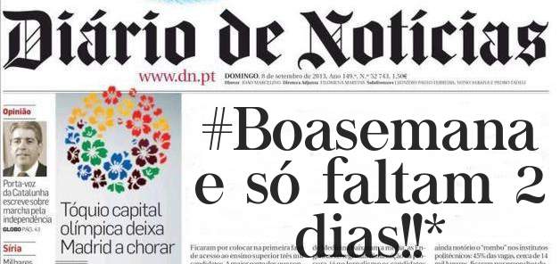 #Boasemana e só faltam 2 dias!!*