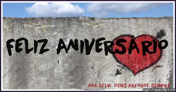 FELIZ ANIVERSÁRIO