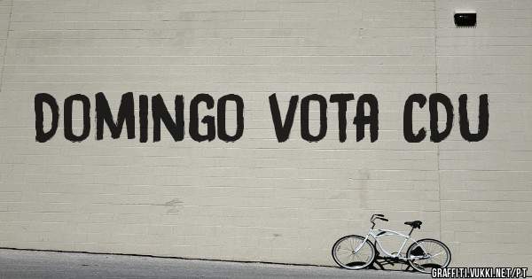 Domingo vota CDU