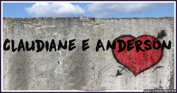 Claudiane e Anderson