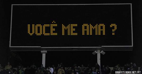 VOCÊ ME AMA ?