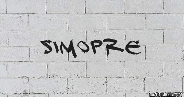 Simopre
