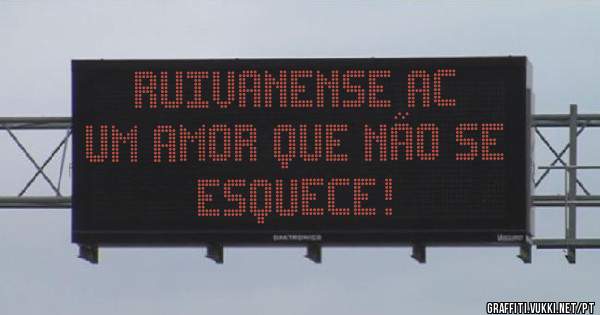 RUIVANENSE AC
UM AMOR QUE NÃO SE ESQUECE!