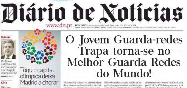O Jovem Guarda-redes Trapa torna-se no Melhor Guarda Redes do Mundo!