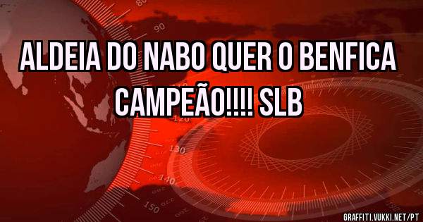 Aldeia do Nabo quer o BENFICA CAMPEÃO!!!! SLB