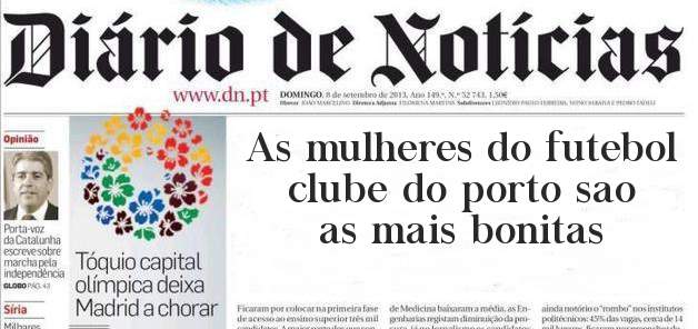 As mulheres do futebol clube do porto sao as mais bonitas 
