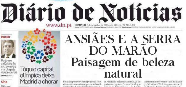 ANSIÃES E A SERRA DO MARÃO
Paisagem de beleza natural
