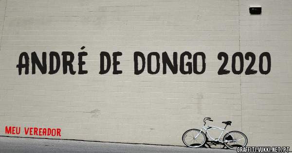 André de Dongo 2020 