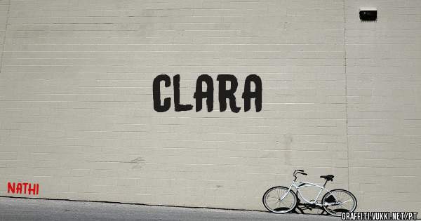 clara 





