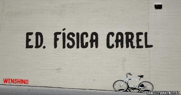  Ed. Física Carel
