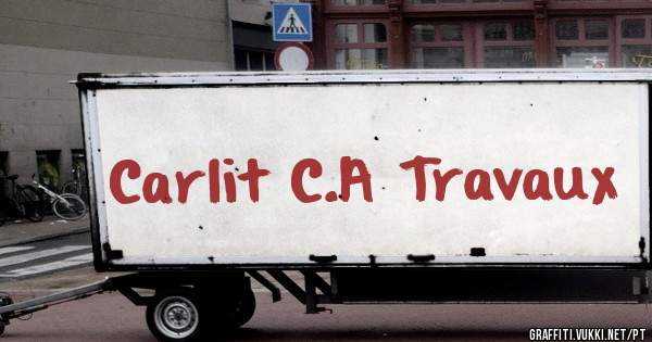 Carlit C.A Travaux 